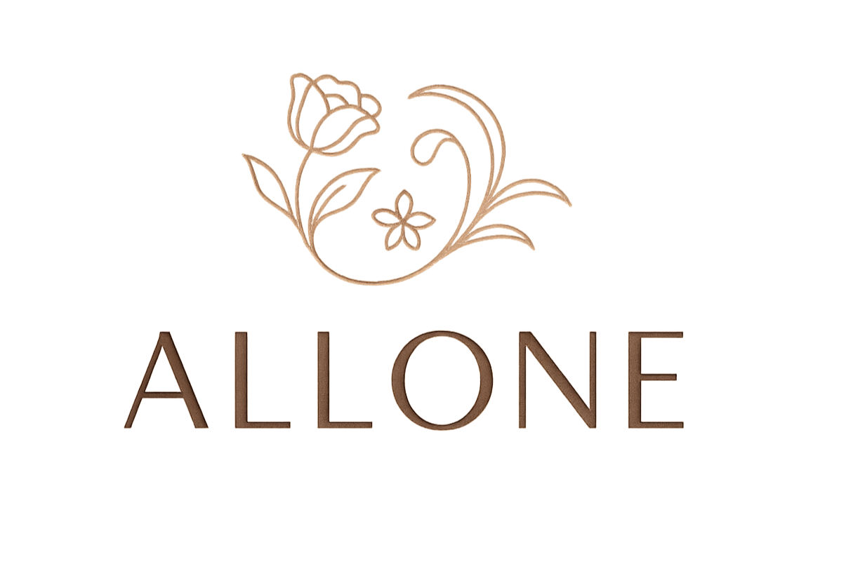 cria um logotipo para uma empresa chamada allone de beleza