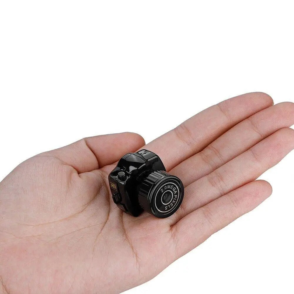 Y2000 Mini Câmara Portátil Gravadora de Áudio e Vídeo Câmara Corpo Ultrapequeno Desporto DV DVR Proteção de Segurança Vigilância Câmara de Filmar