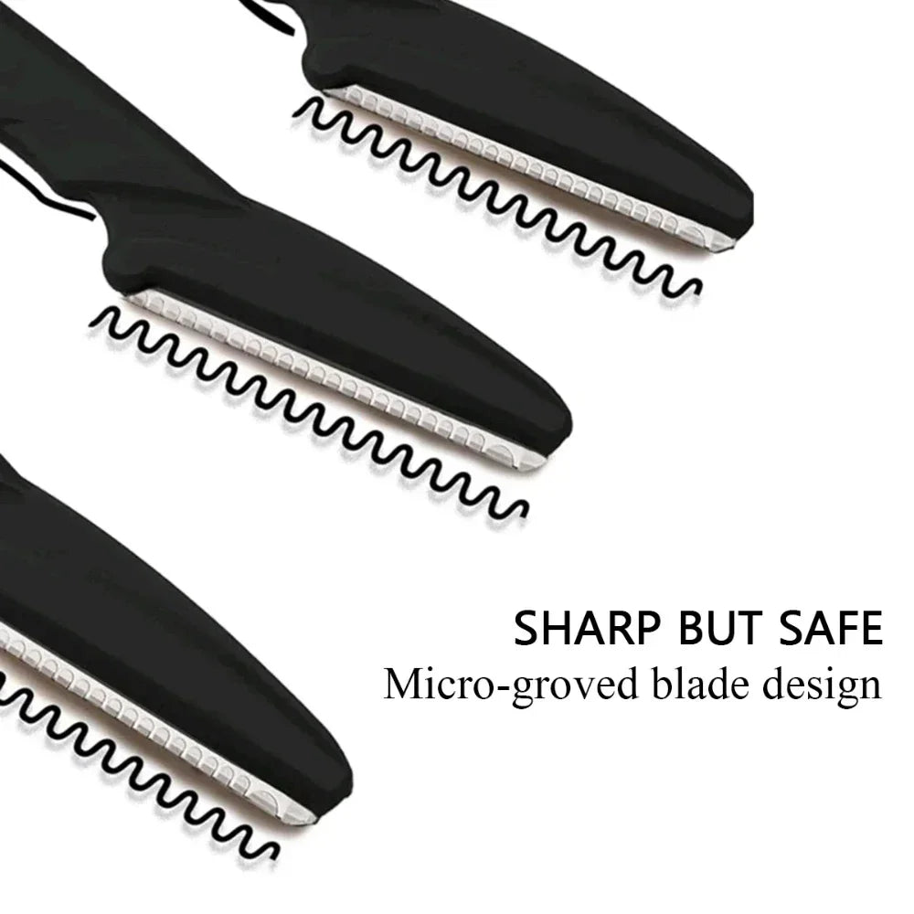 30/12/10 Pcs Eyebrow Razor Tools Random Color Set Multipurpose  And Facial Razor With Precision Cover Safety