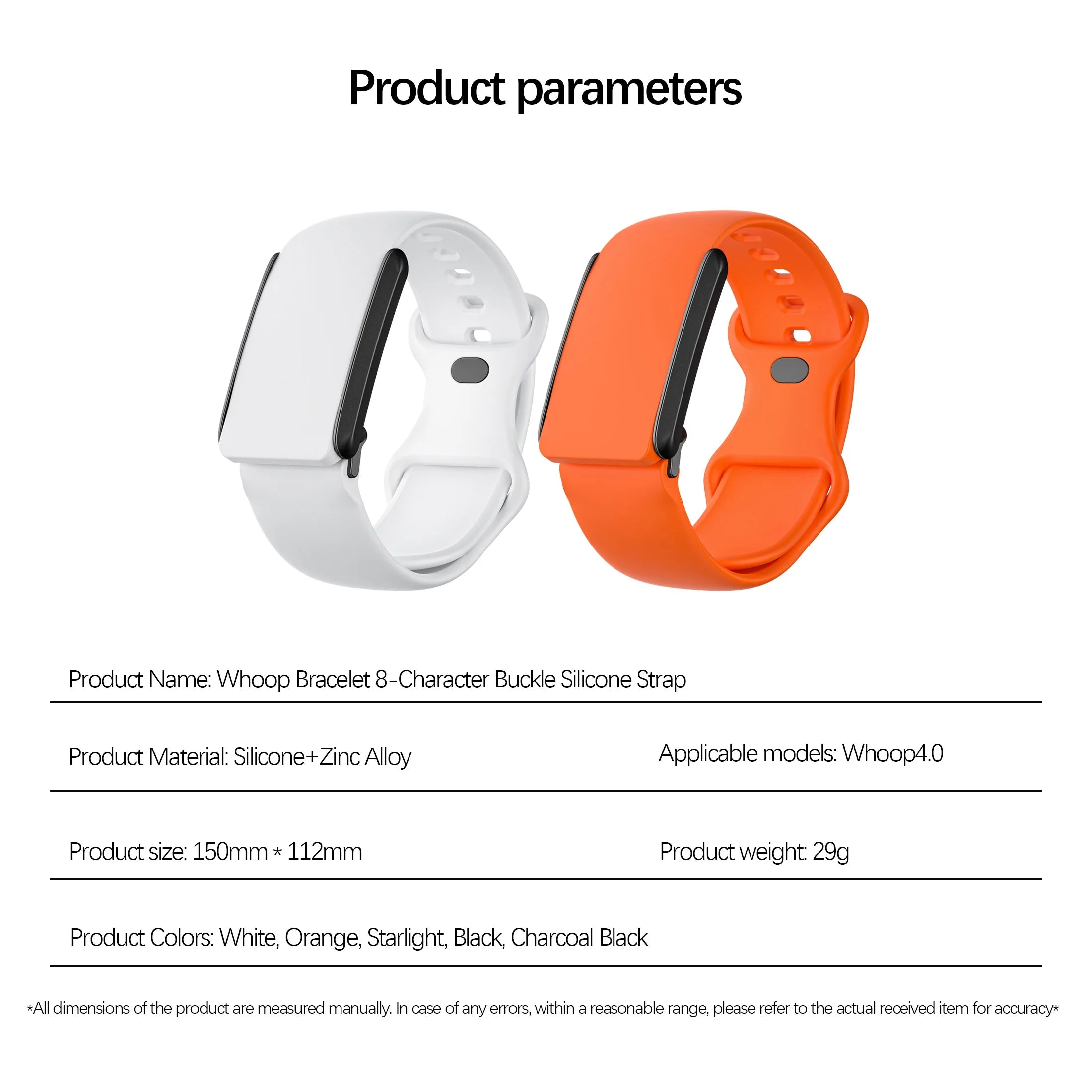 \Whoop 4.0 - Sports Wristband Compatible with The Whoop 4.0 Soft-Touch, Waterproof and Sweatproof, Easy to Use and Adjustable