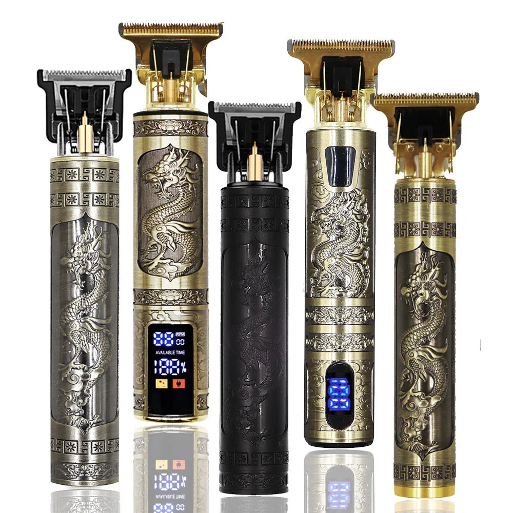 Máquina de cortar cabelo T9, reparação, barba, barbear, aparador de pelos corporais, máquina elétrica, máquina de corte de cabelo para homem, 0 mm, barbeiro