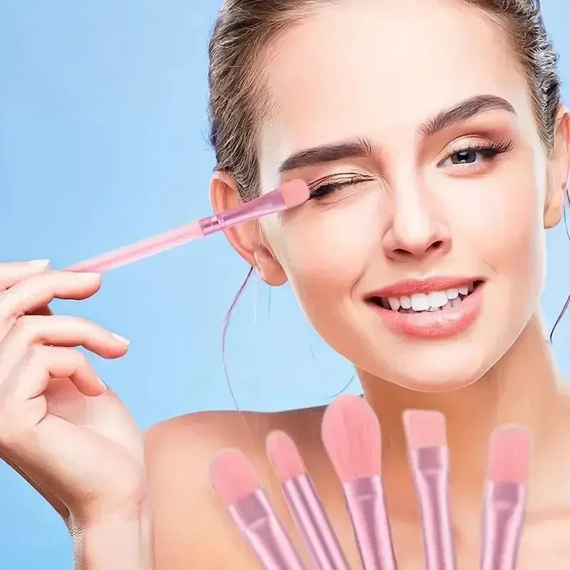 Conjunto de 13 pincéis de maquilhagem com cerdas sintéticas de nylon premium - macios, delicados e livres de crueldade para uma base, blush e pó impecáveis.
