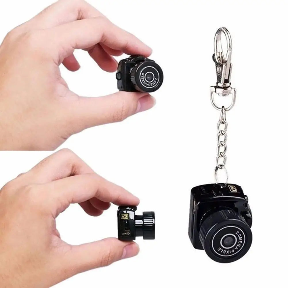 Y2000 Mini Câmara Portátil Gravadora de Áudio e Vídeo Câmara Corpo Ultrapequeno Desporto DV DVR Proteção de Segurança Vigilância Câmara de Filmar