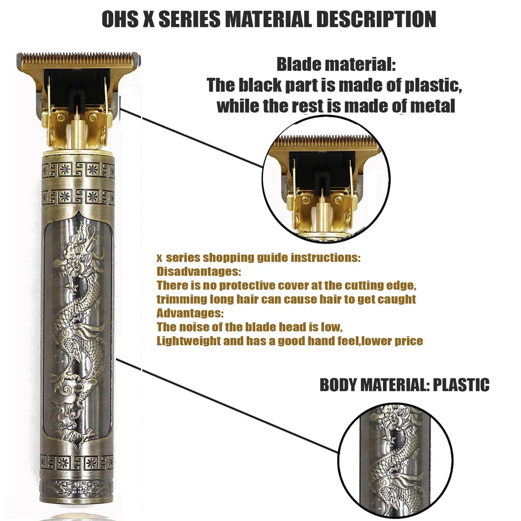 Máquina de cortar cabelo T9, reparação, barba, barbear, aparador de pelos corporais, máquina elétrica, máquina de corte de cabelo para homem, 0 mm, barbeiro
