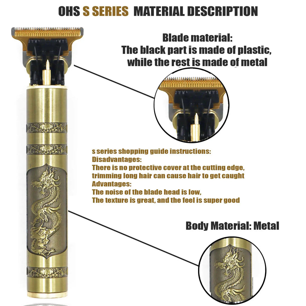 Máquina de cortar cabelo T9, reparação, barba, barbear, aparador de pelos corporais, máquina elétrica, máquina de corte de cabelo para homem, 0 mm, barbeiro