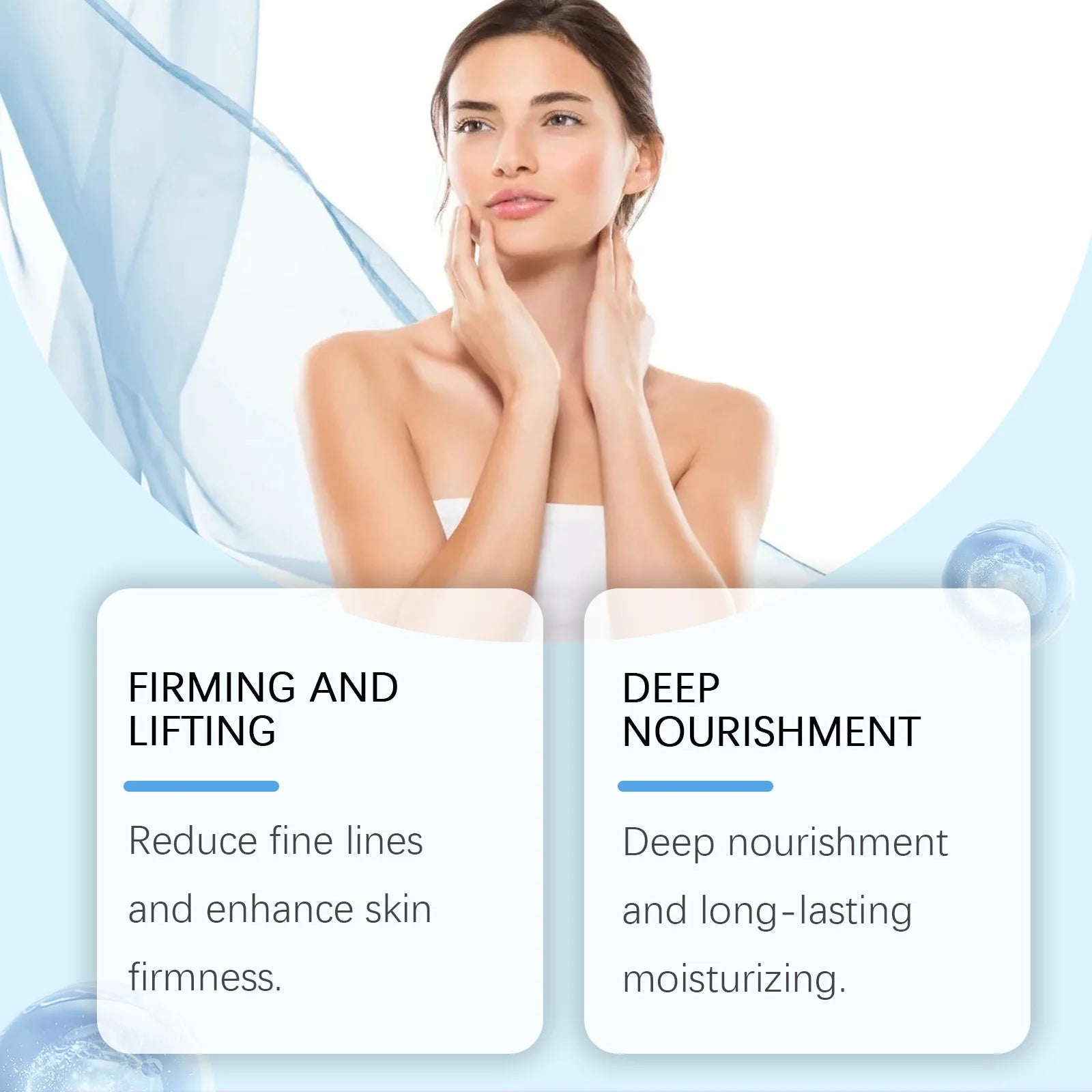Hoygi Collagen Firming Skin Serum Tightens and Lifts Elasticity Boosting Formula Lightweight Fast Absorbing for All Skin Types